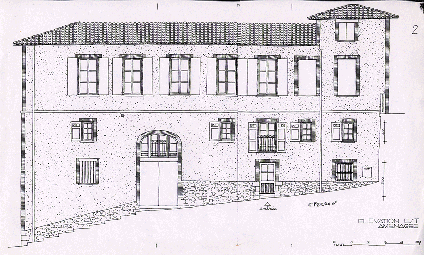 Caraman dessin de Claude Perron